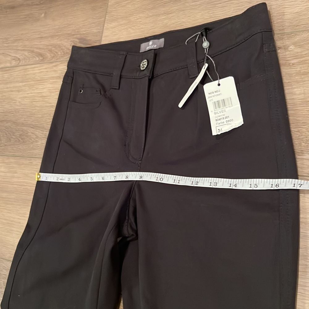 NWT Basler Julienne Skinny Black Jeans EU size 34 (US size 2) - Picture 9 of 14